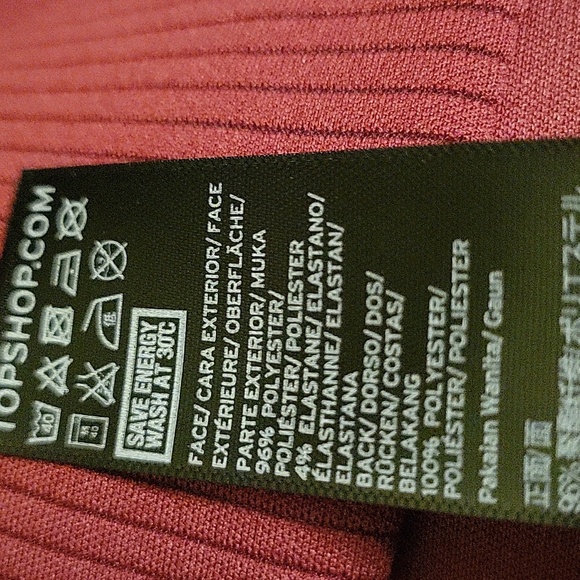 COPY - Topshop maroon midi dress - Picture 6 of 6